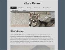 Tablet Screenshot of kikaskleekai.com